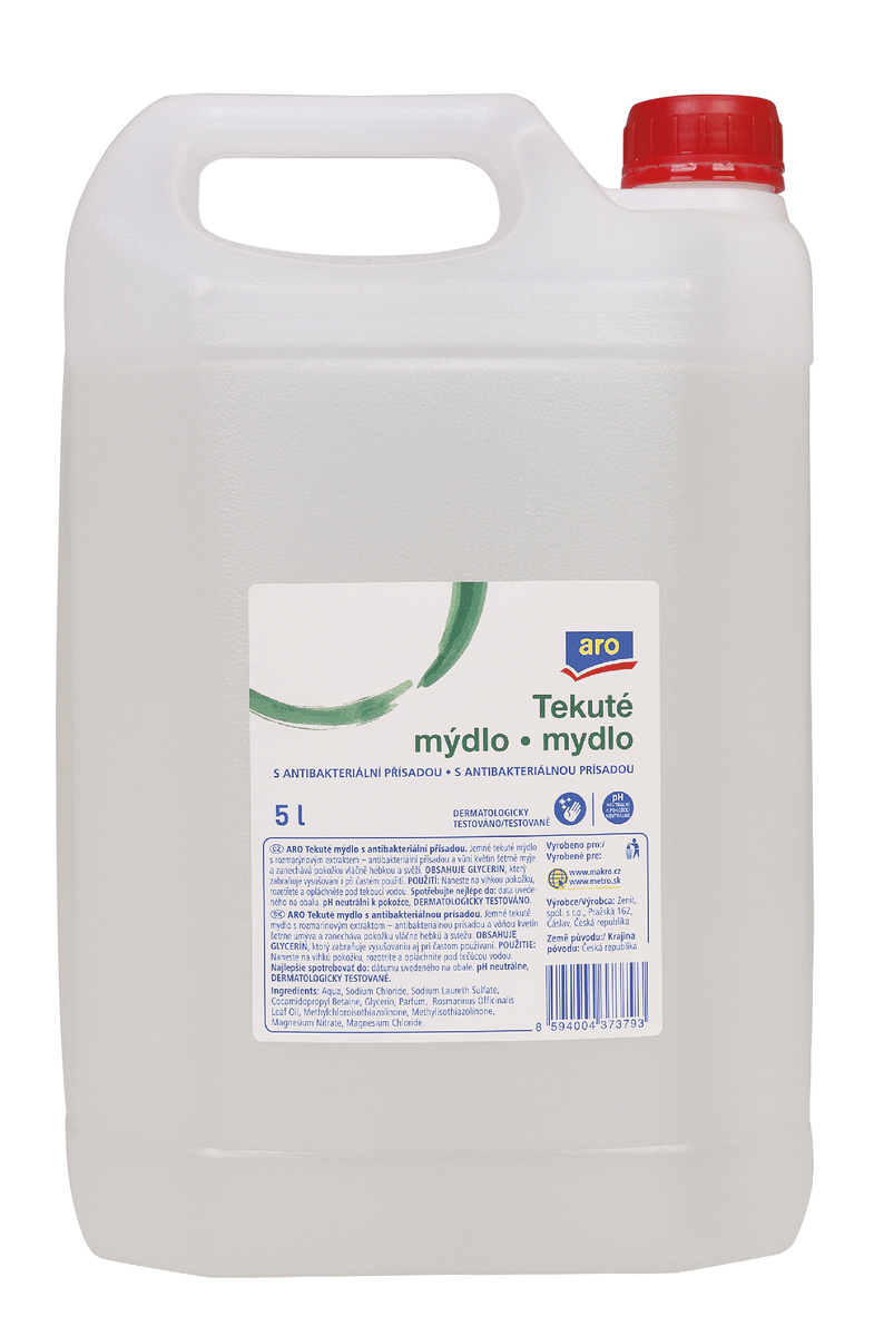 aro Mydlo tekuté antibakteriálne 5 l