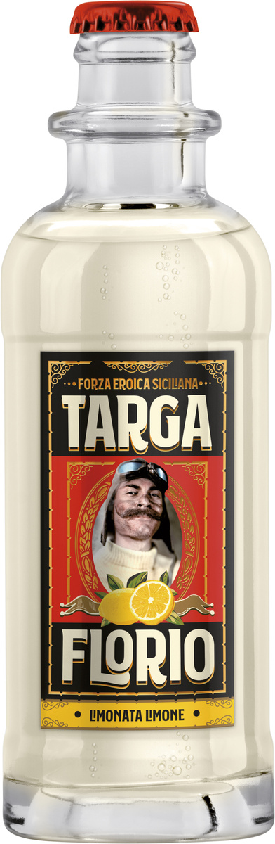 TARGA FLORIO limonáda citrón 24 x 250 ml SKLO