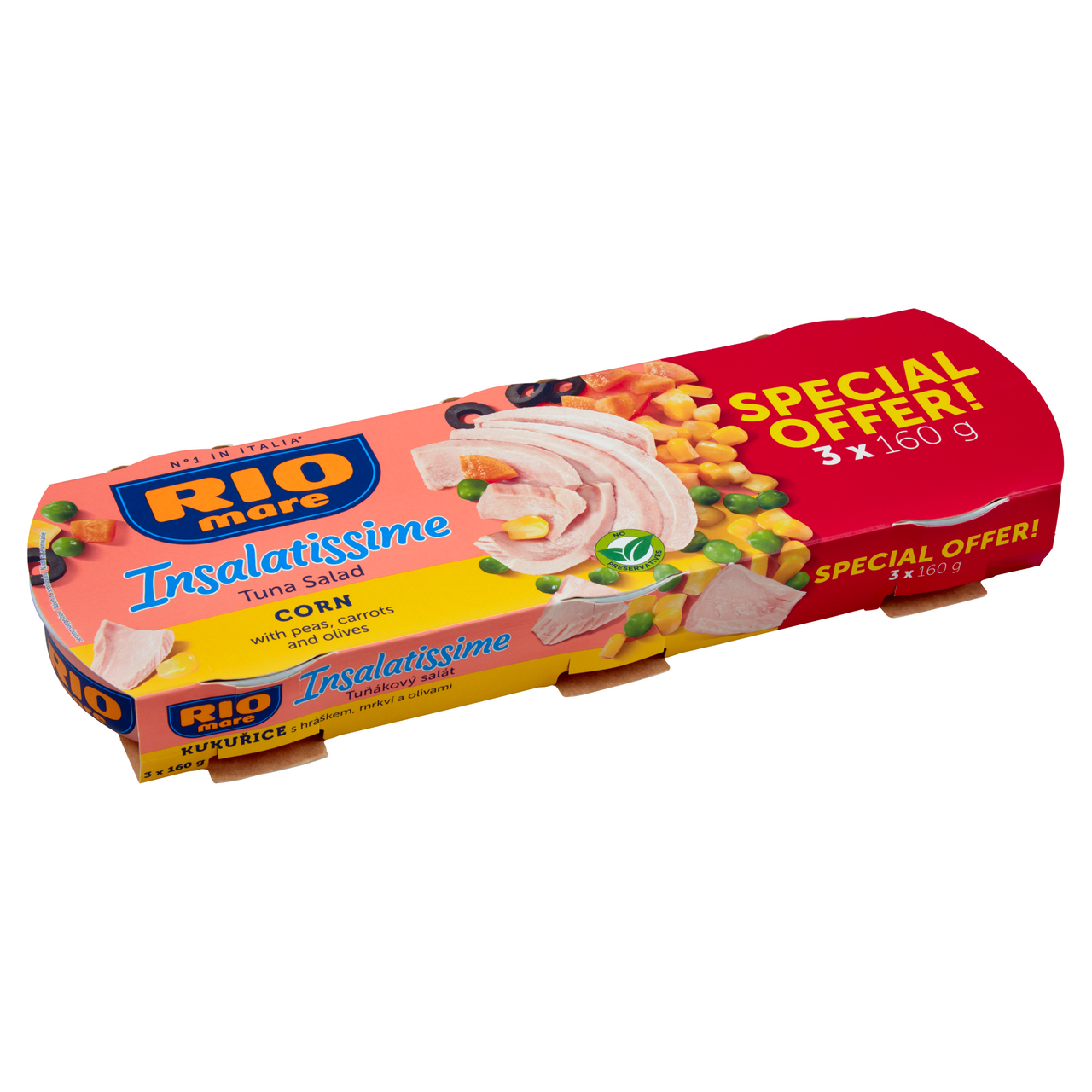 RIO mare Tuniakový šalát s kukuricou 3 x 160 g