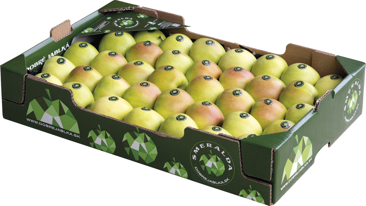 Jablká Smeralda 75/85 I. SK čerstvé 6,5 kg