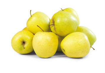 Jablká Golden Delicious 60+ čerstvé 2 kg taška