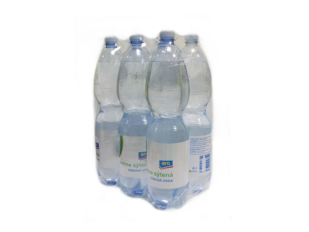 aro Voda jemne sýtená 6 x 1,5 l vratná PET fľaša