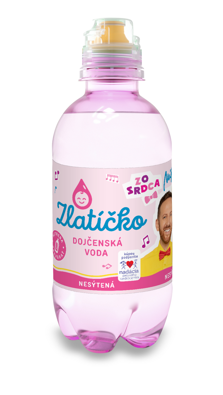 ZLATÁ STUDŇA Zlatíčko dojčenská voda nesýtená 12 x 250 ml vratná PET fľaša
