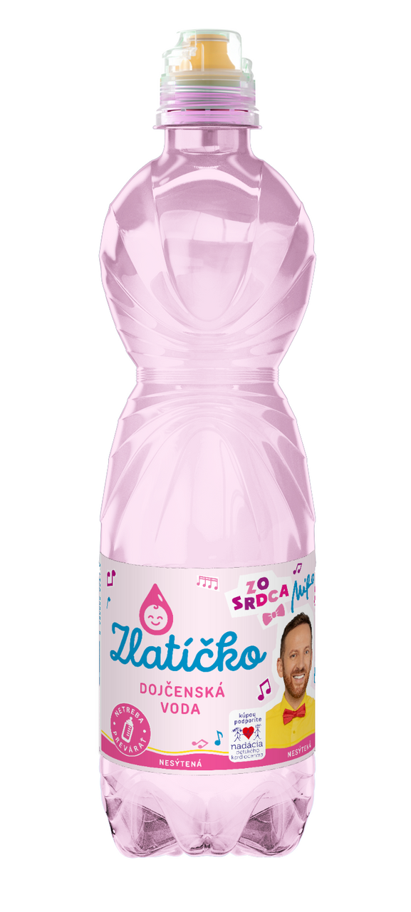 ZLATÁ STUDŇA Zlatíčko dojčenská voda neperlivá 12 x 500 ml vratná PET fľaša