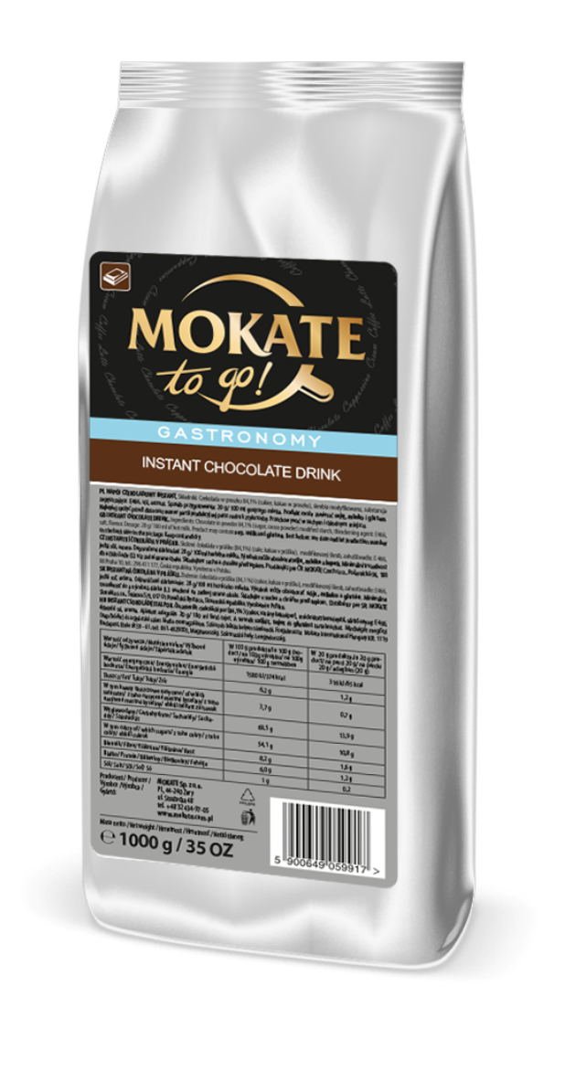 MOKATE to go Gastronomy čokoláda 1 kg
