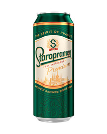 Staropramen Premium 12 % pivo 24 x 500 ml vratná plechovka