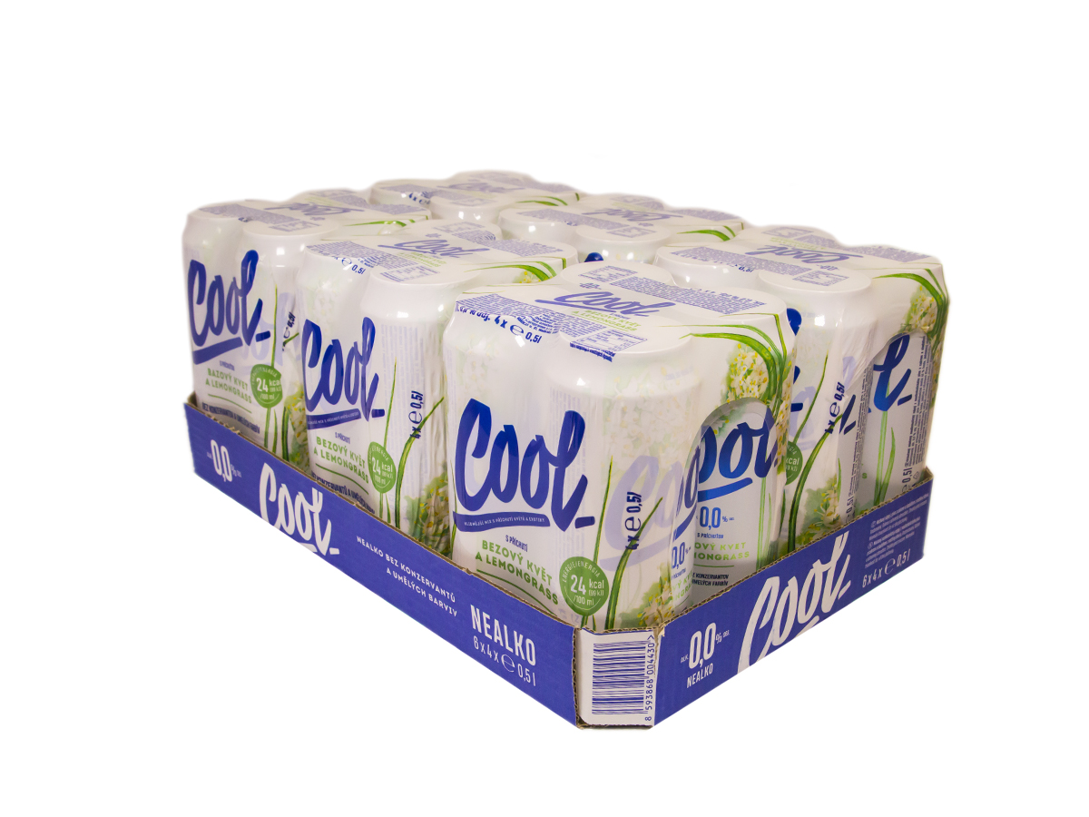 Staropramen Cool baza nealkoholický nápoj 24 x 500 ml vratná plechovka