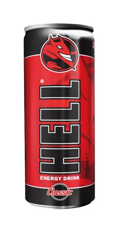 HELL Classic energetický nápoj 24 x 250 ml vratná plechovka