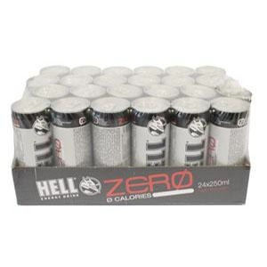 HELL Zero energetický nápoj 24 x 250 ml vratná plechovka
