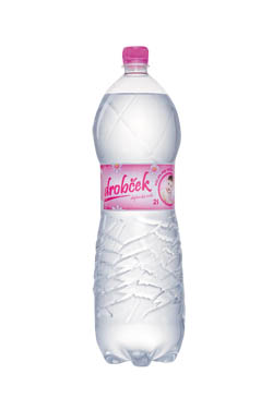 Drobček dojčenská voda 6 x 1,5 + 0,5 l vratná PET fľaša