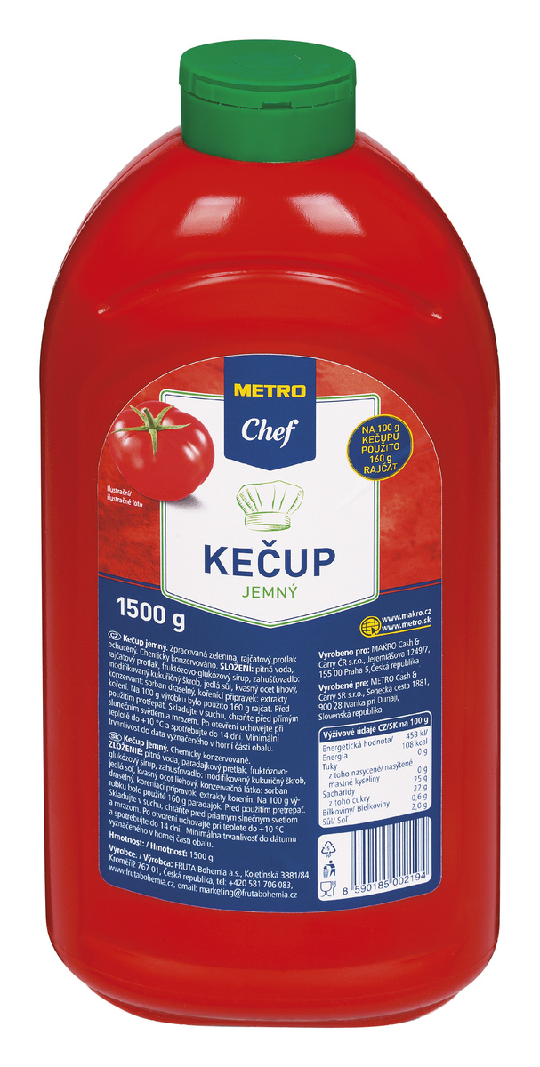 METRO Chef Kečup jemný 1,5 kg