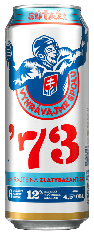Zlatý Bažant 4,5 % pivo 73 6 x 500 ml vratná plechovka