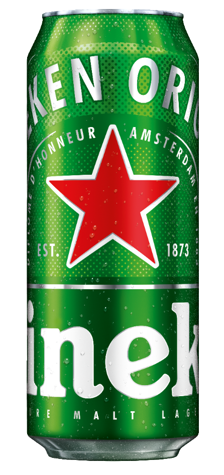 Heineken 12° pivo 4 x 500 ml vratná plechovka