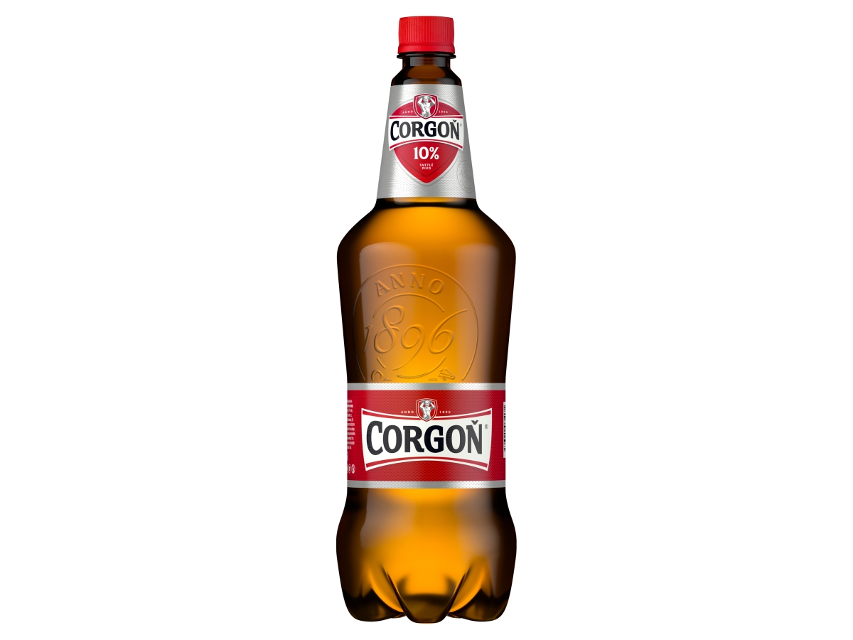 CORGOŇ 10° pivo 6 x 1,5 l vratná PET fľaša