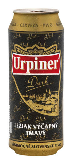 URPINER 11° pivo tmavé 24 x 500 ml vratná plechovka