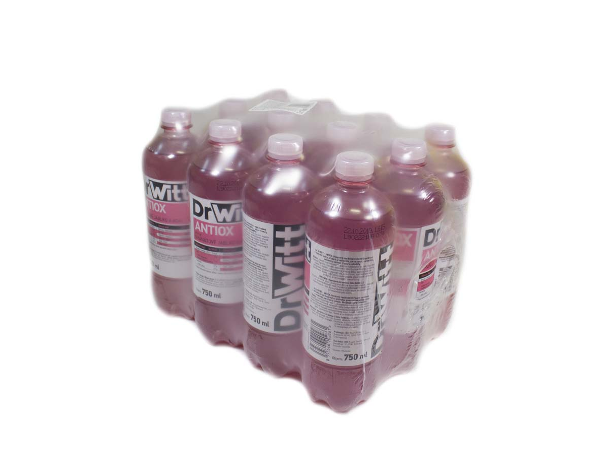 DrWitt Antioxidácia nápoj granátové jablko a acai 12 x 750 ml vratná PET fľaša