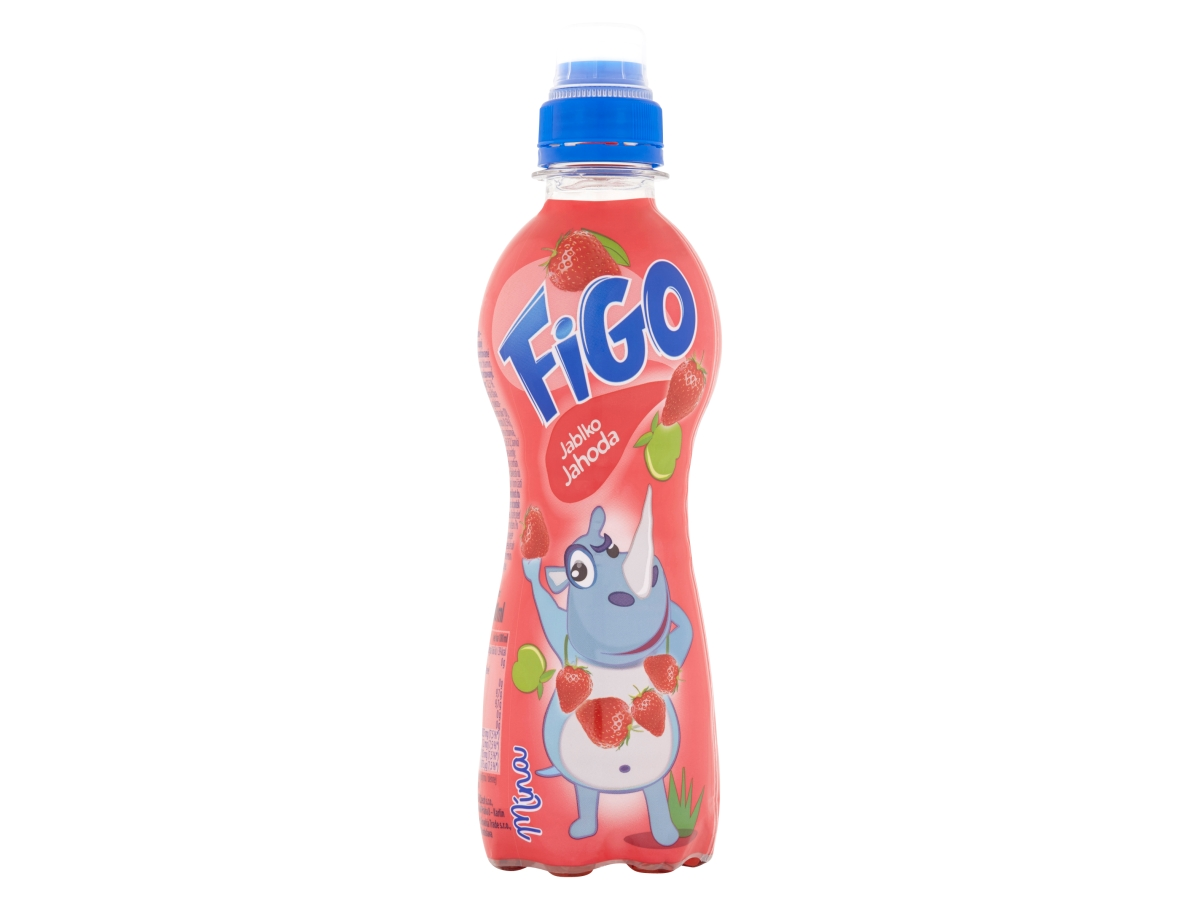 Relax Figo jahoda 8 x 300 ml vratná PET fľaša