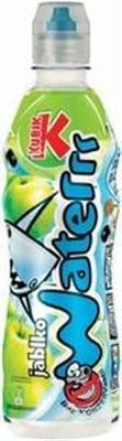 KUBÍK Waterrr limonáda jablko 12 x 500 ml vratná PET fľaša