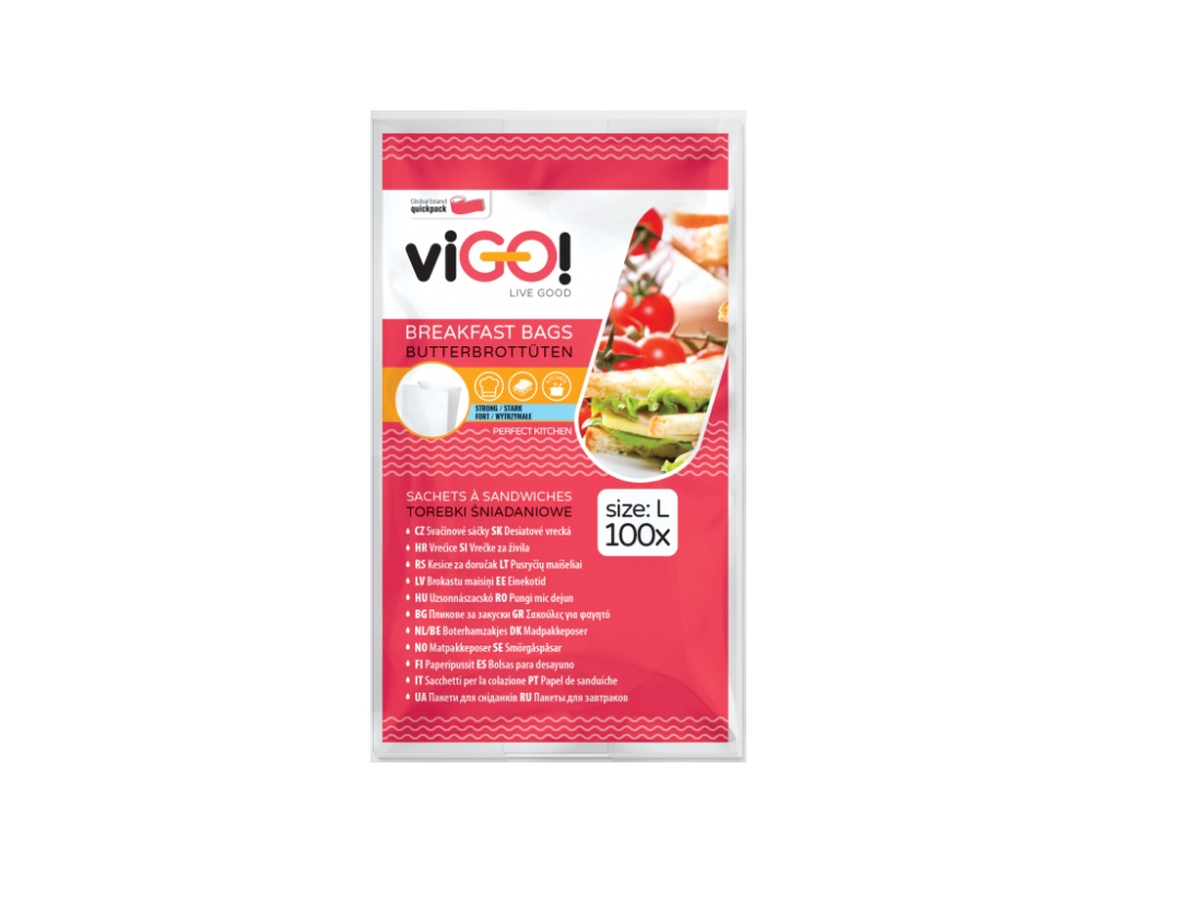 viGO! Vrecká papierové 100 ks