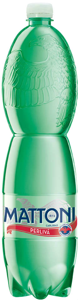 Mattoni minerálna voda perlivá 6 x 1,5 l vratná PET fľaša