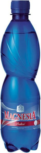 MAGNESIA minerálna voda perlivá 12 x 500 ml vratná PET fľaša