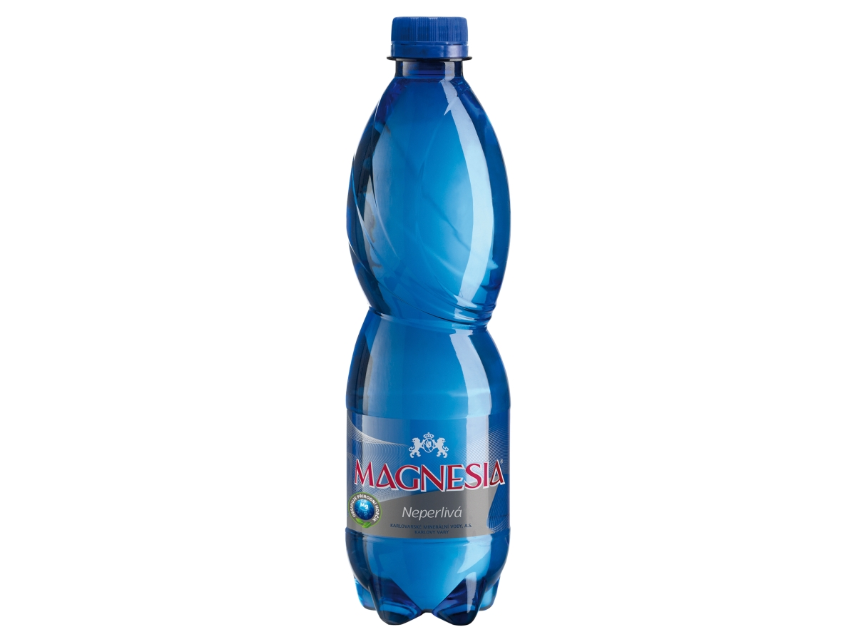 MAGNESIA minerálna voda neperlivá 12 x 500 ml vratná PET fľaša