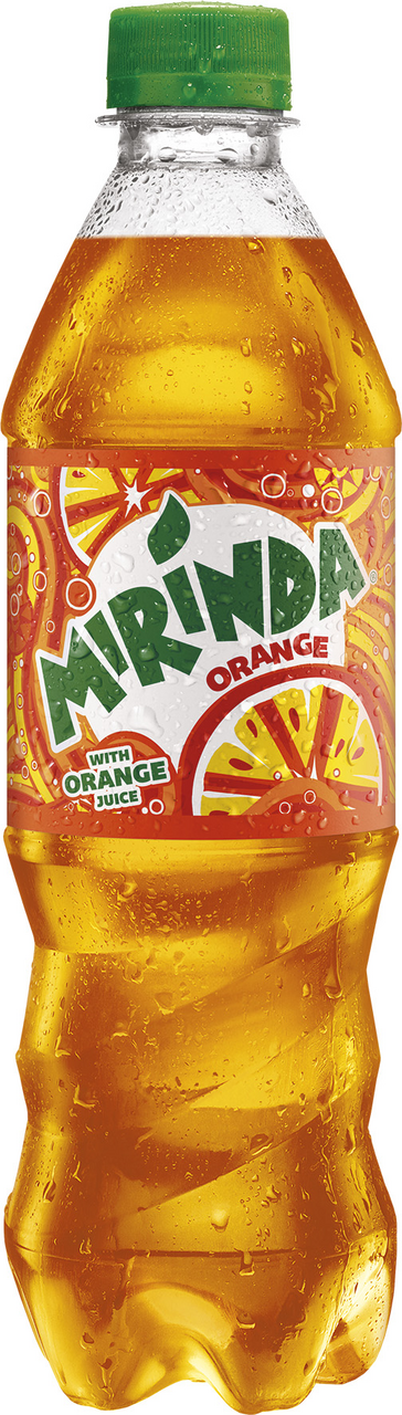 MiRiNDA sýtený nápoj orange/ pomaranč 12 x 500 ml vratná PET fľaša