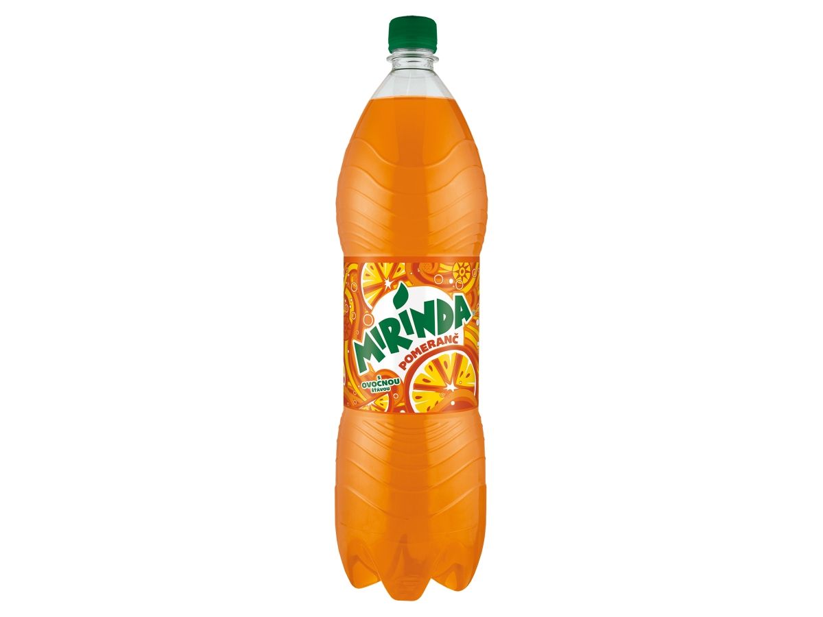 Mirinda sýtený nápoj orange/ pomaranč 6 x 1,5 l vratná PET fľaša