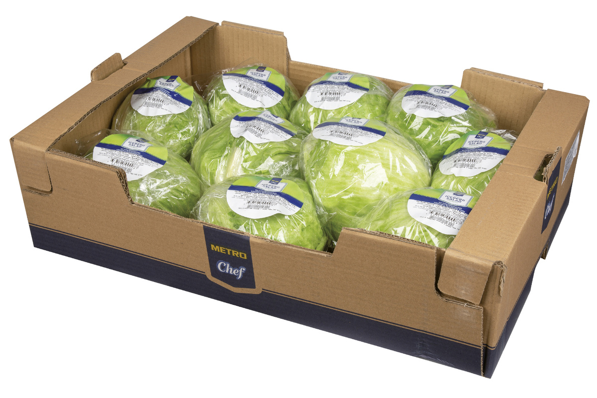 METRO Chef Šalát ľadový 250+ I. čerstvý 10 ks