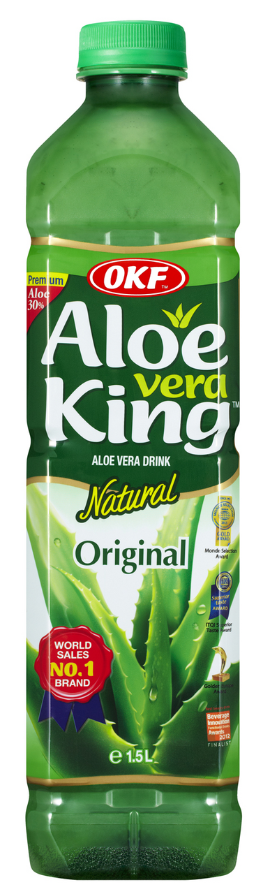 OKF Aloe vera King original 12 x 1,5 l vratná PET fľaša