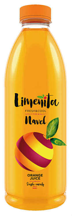 Šťava 100% pomarančová s dužinou 1 l vratná PET fľaša
