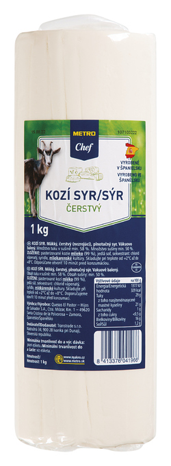 METRO Chef Kozí syr chlad. 1 kg