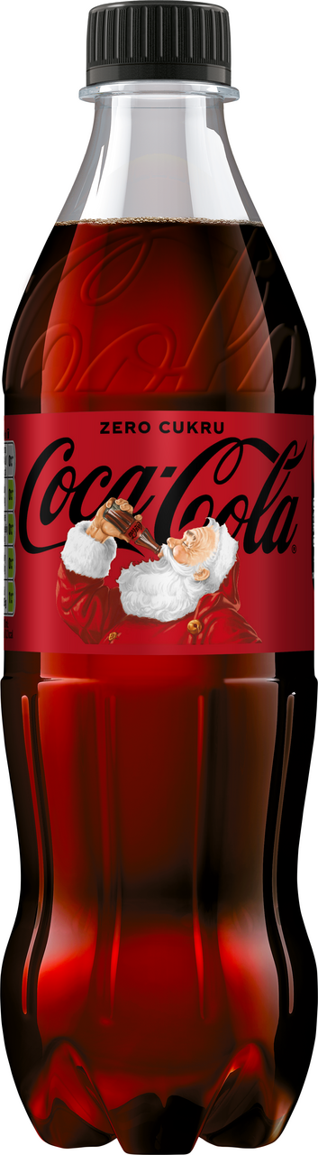 Coca-Cola Zero sýtený nápoj 12 x 500 ml vratná PET fľaša