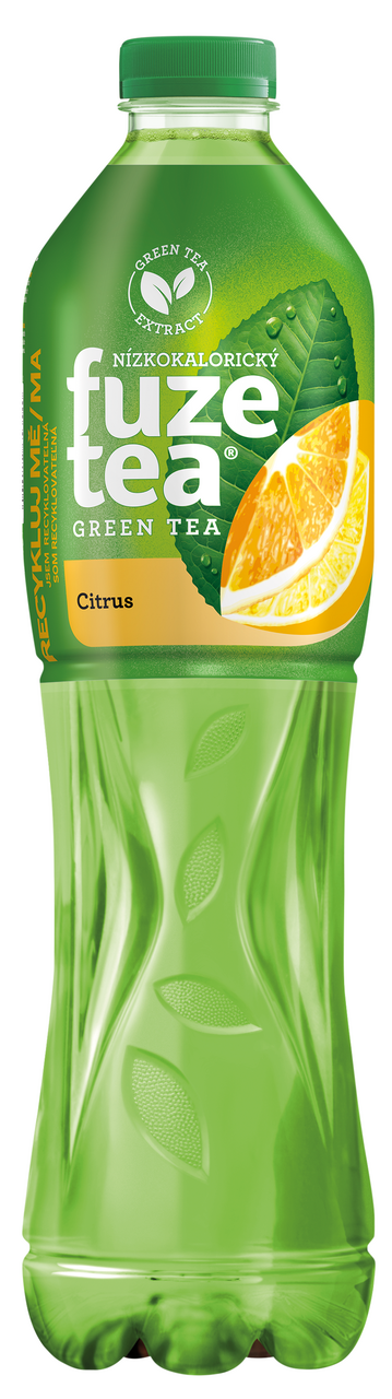 fuzetea Zelený ľadový čaj citrón 6 x 1,5 l vratná PET fľaša
