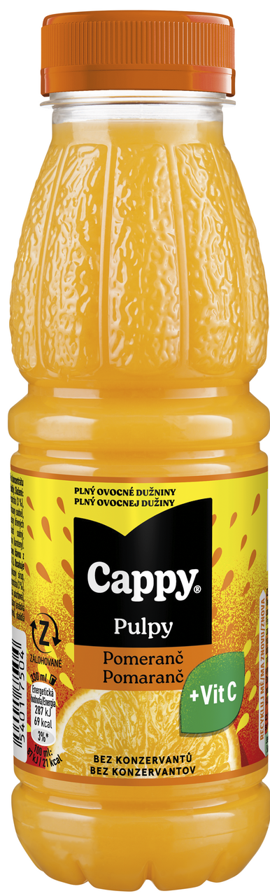 Cappy Pulpy pomaranč 330 ml