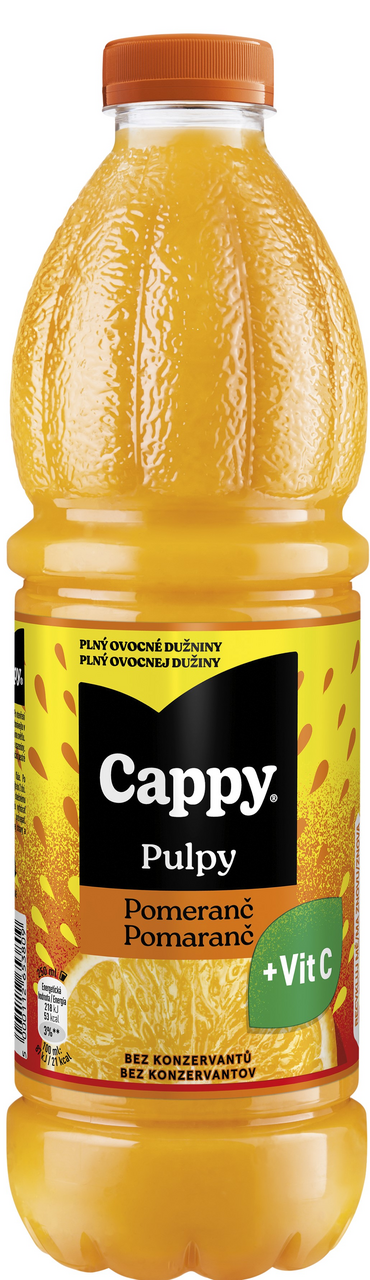 Cappy Pulpy pomaranč 1 l