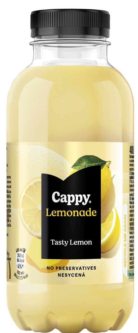 Cappy Lemonade Tasty Lemon 400 ml