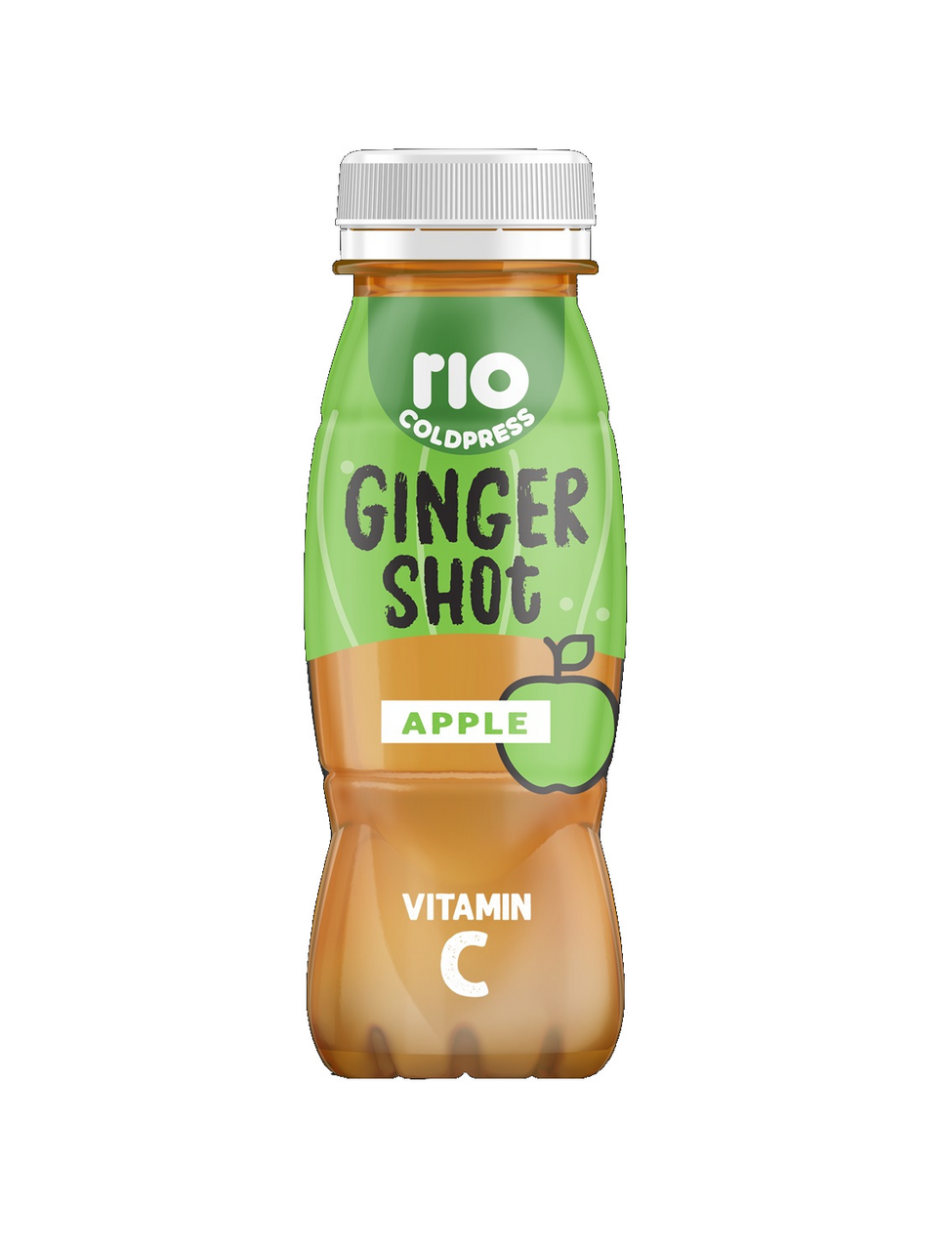 McCarter Šťava zázvor-jablko SK chlad. 180 ml vratná PET fľaša