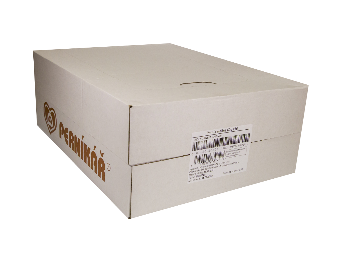 Perníkář Perník malina 36 x 60 g