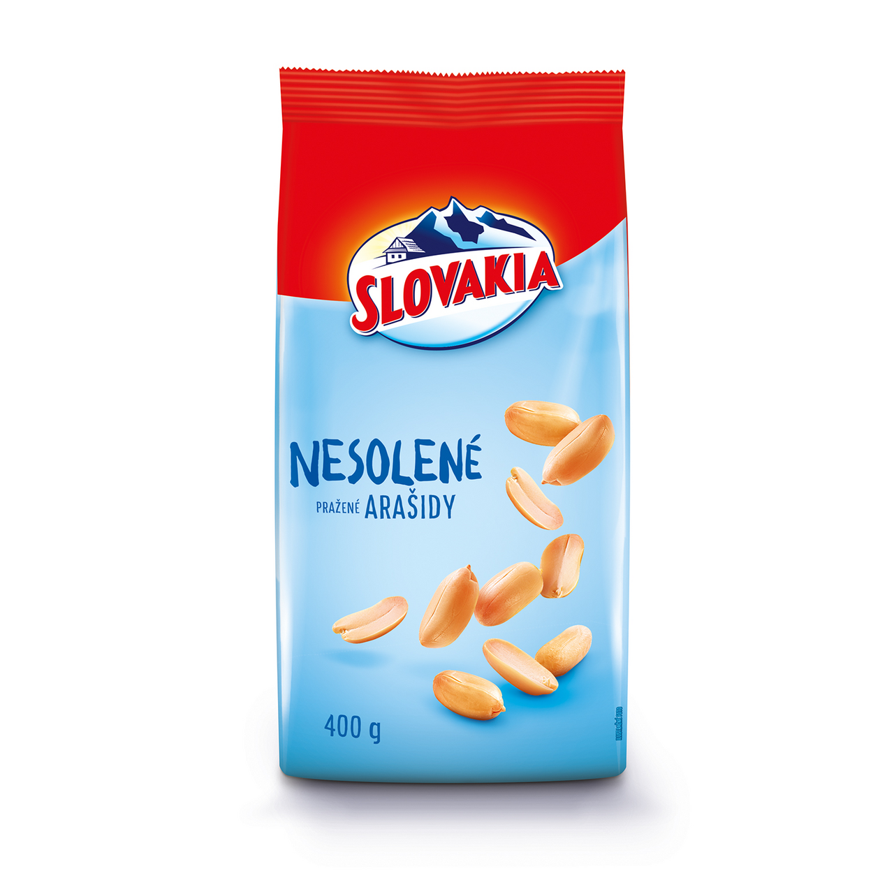 SLOVAKIA Arašidy nesolené 400 g