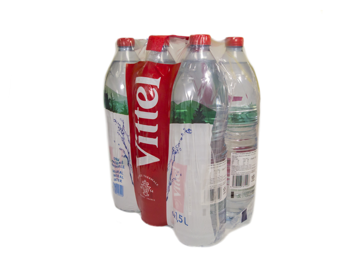 Vittel minerálna voda neperlivá 6 x 1,5 l vratná PET fľaša