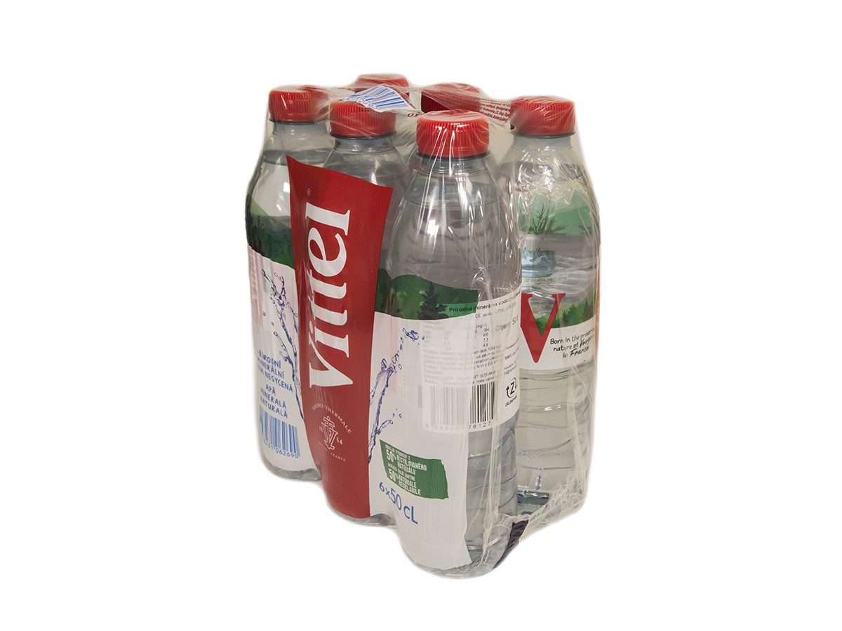 Vittel minerálna voda neperlivá 6 x 500 ml vratná PET fľaša