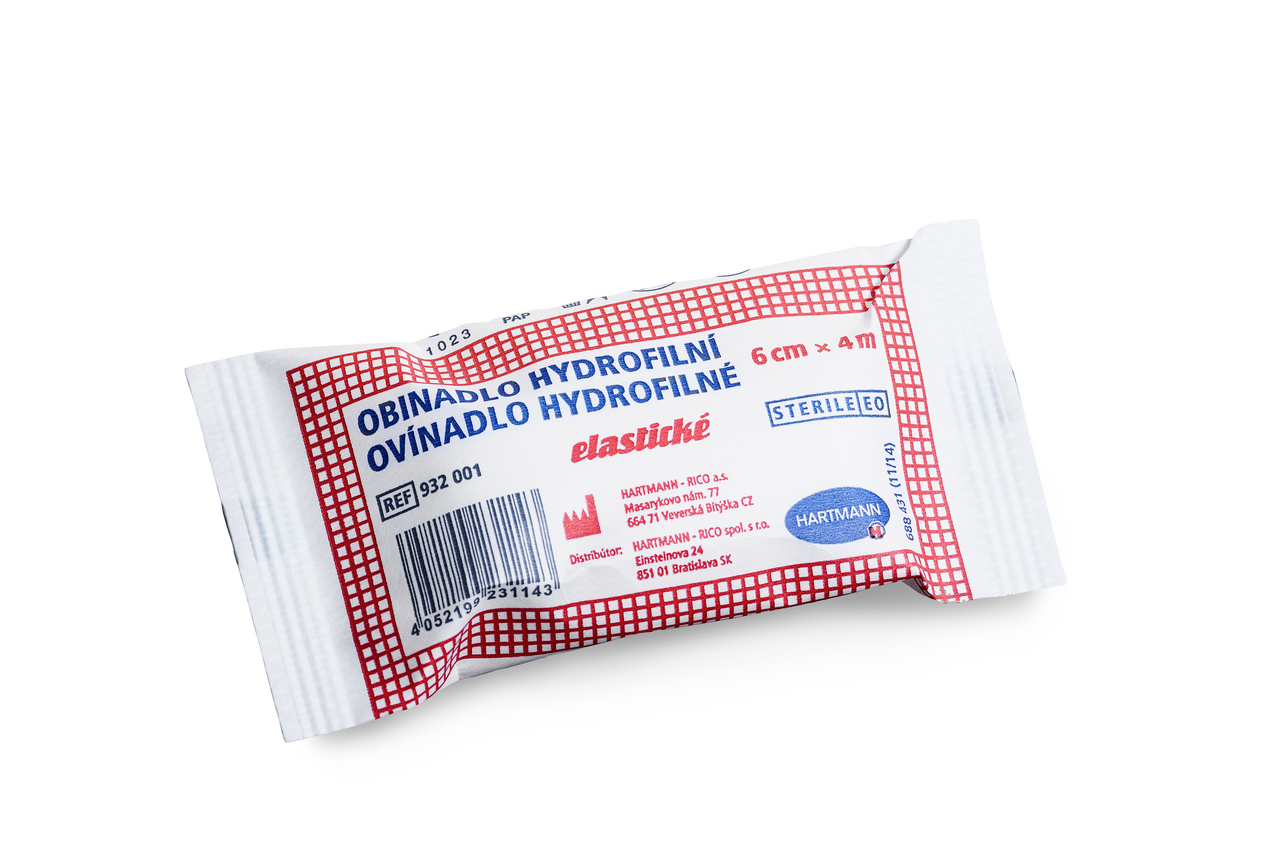 HARTMANN Ovíňadlo hydrofilné sterilné 6 cm 10 ks