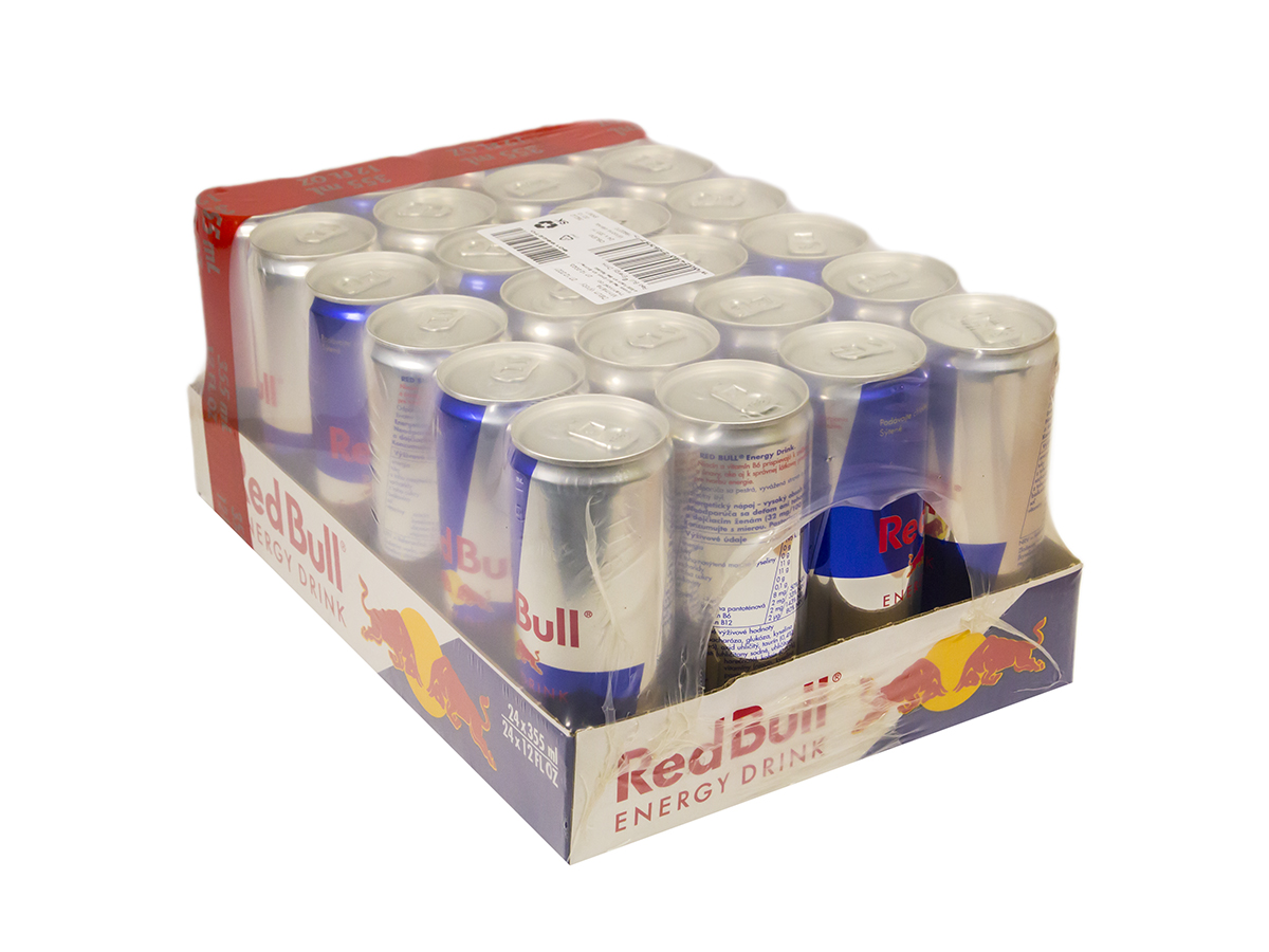 Red Bull energetický nápoj 24 x 355 ml vratná plechovka