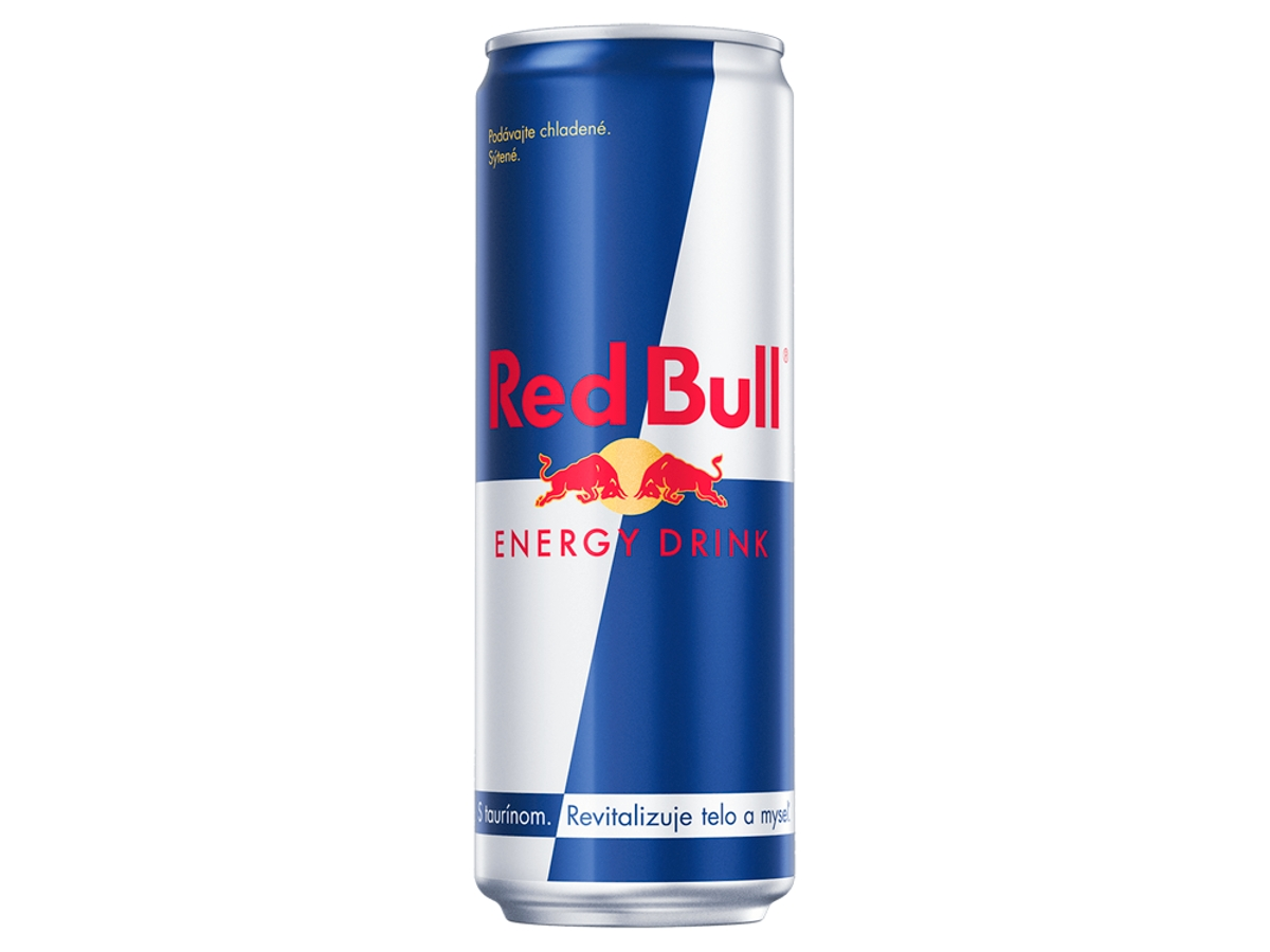 Red Bull energetický nápoj 12 x 473 ml vratná plechovka