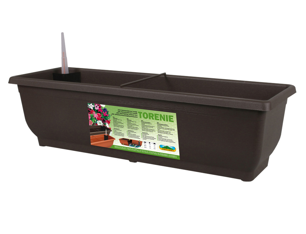 NOHEL-GARDEN Hrantík samozavlažovací Torenie 60cm hnedý 1 ks