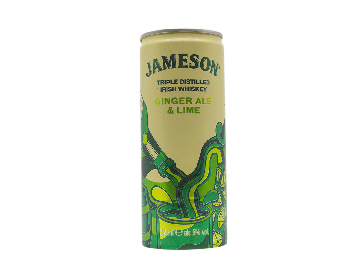 JAMESON RTD 5% bourbon 250 ml vratná plechovka