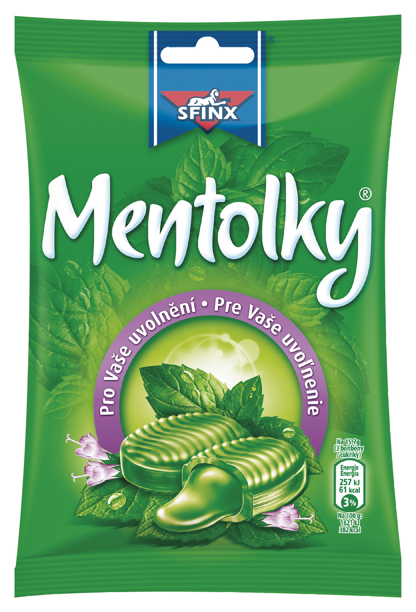 SFINX Mentolky cukríky 90 g