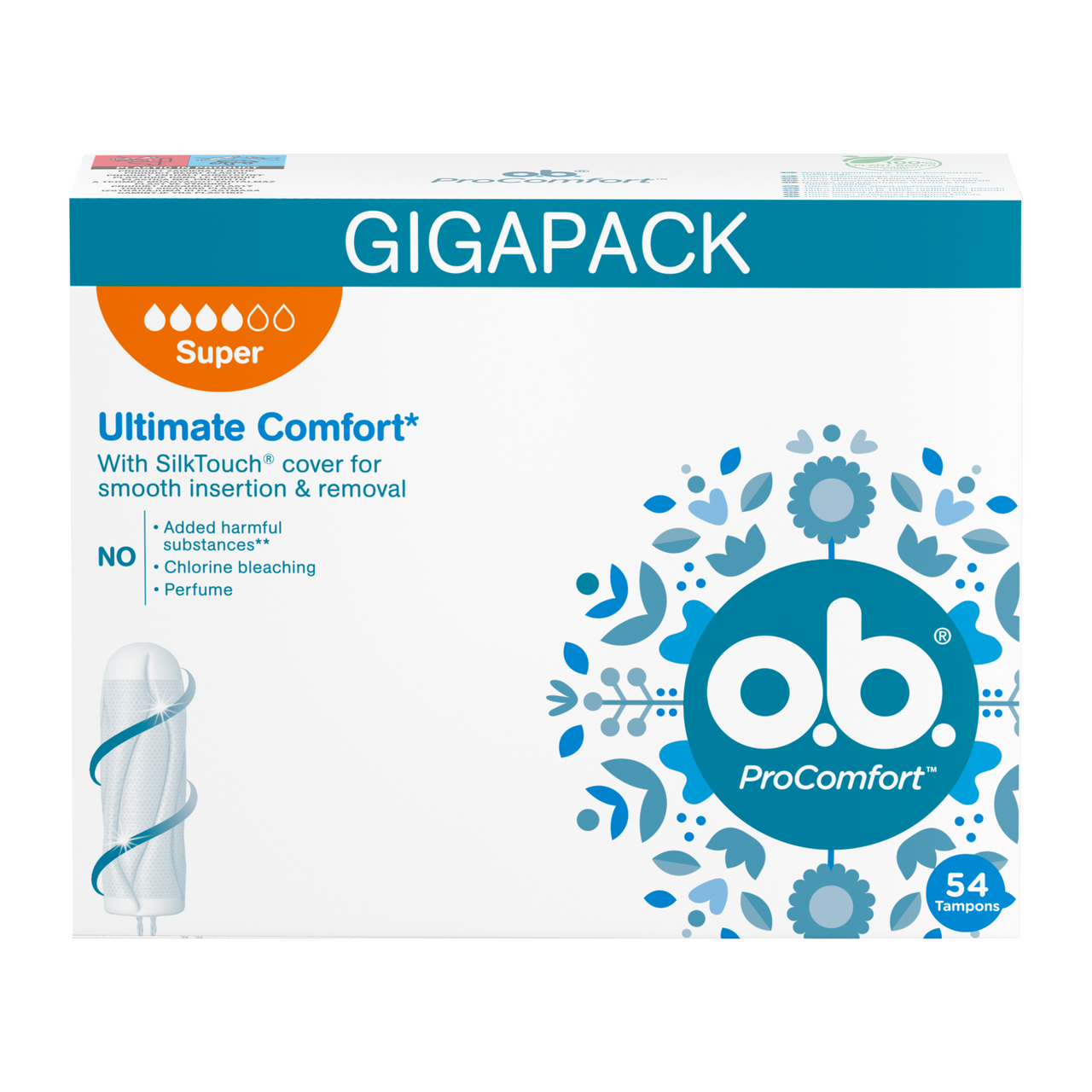 o.b. ProComfort super tampóny 54 ks