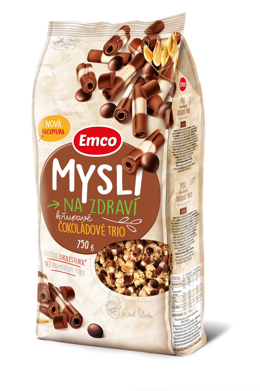 Emco Mysli čokoládové trio 750 g